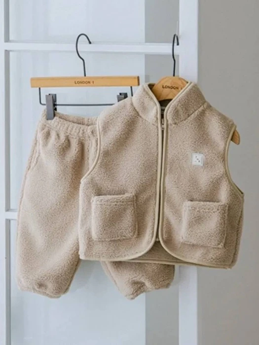 Teddy Bear Vest Set Top & Bottom Set Teddy Bear Vest Set Top & Bottom Set by London I for Baby - catalog view