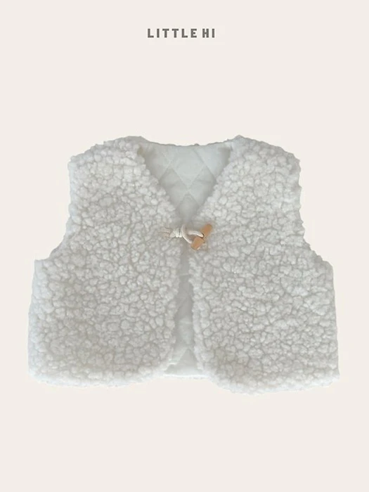 King Boucle Vest King Boucle Vest by Little Hi for Child - catalog view