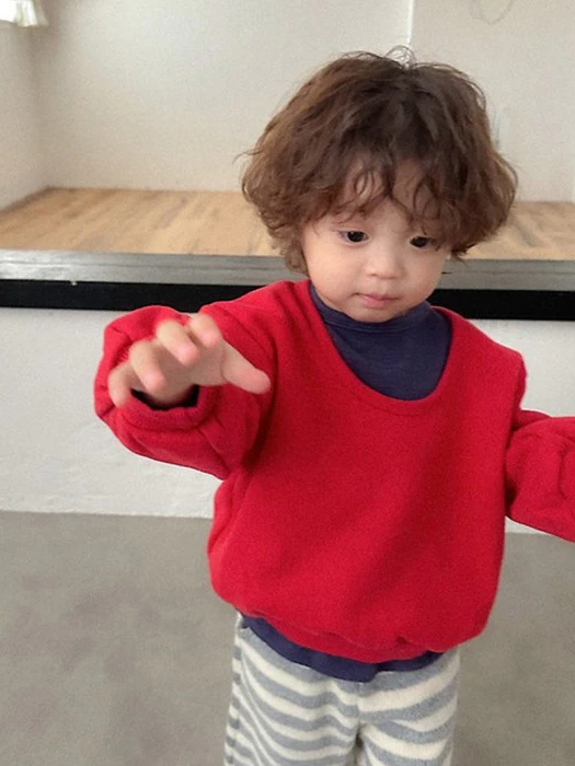 Deep U-Neck Sweatshirt Deep U-Neck Sweatshirt by Digreen for Child - catalog view
