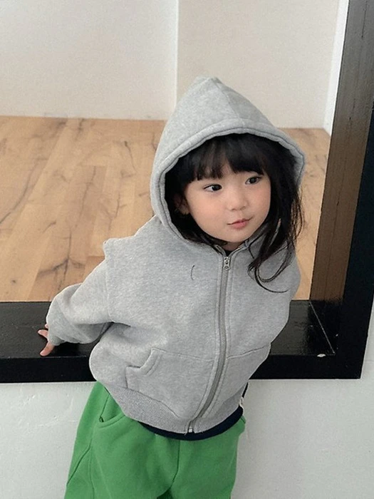 Caramel Hooded Zip-Up Caramel Hooded Zip-Up by Digreen for Child - catalog view