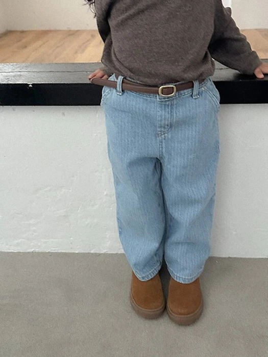 Quilted Denim Pants Quilted Denim Pants by Digreen for Child - catalog view