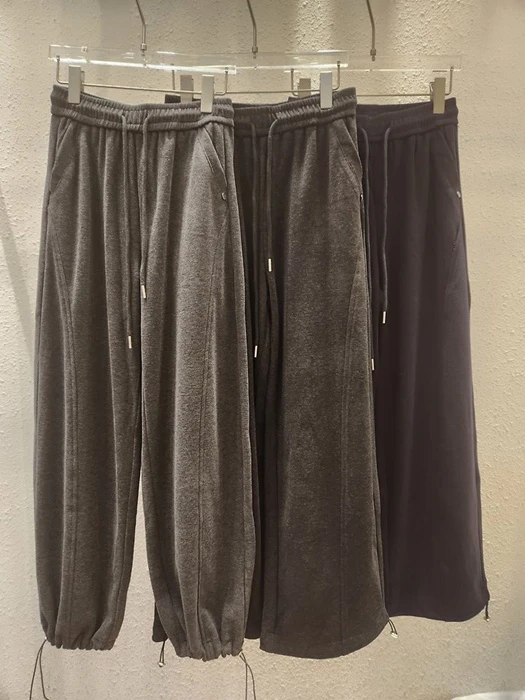 Curve Seam String Fleeced Pants by Another Plan for Women - catalog view