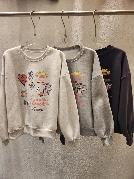 Doodle Sweatshirt by Another Plan for Women - catalog view