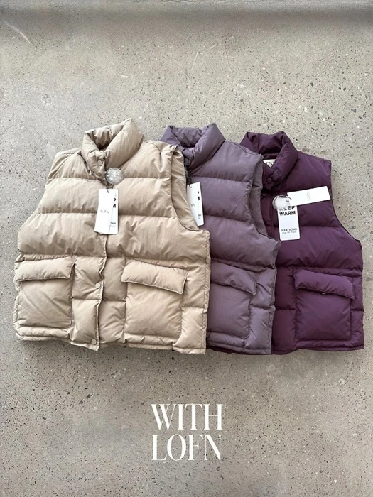 Popo Down Vest by Lofn for Women - catalog view