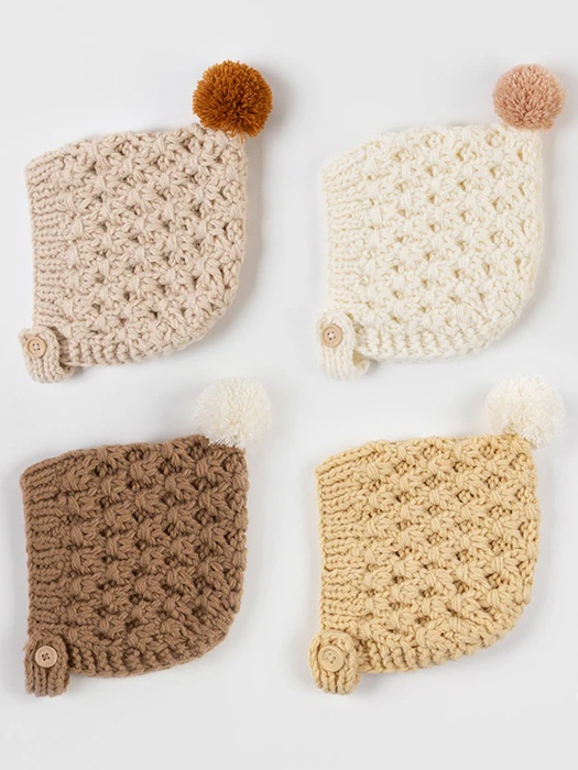 New Connie Elf Pompom Knit Baby Hat New Connie Elf Pompom Knit Baby Hat by Kids Clara for Baby - catalog view