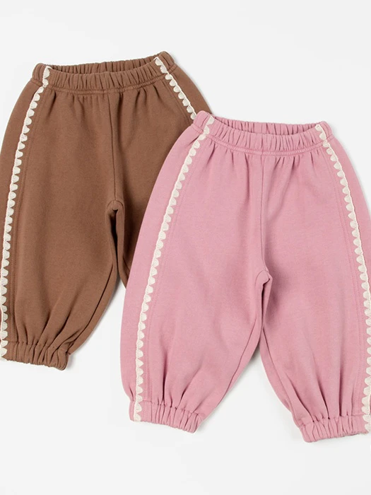 Toto Fleeced Baby Jogger Pants Toto Fleeced Baby Jogger Pants by Kids Clara for Baby - catalog view