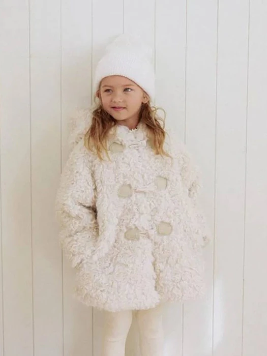 Creamy Fleece Coat Creamy Fleece Coat by Azalea for Child - catalog view