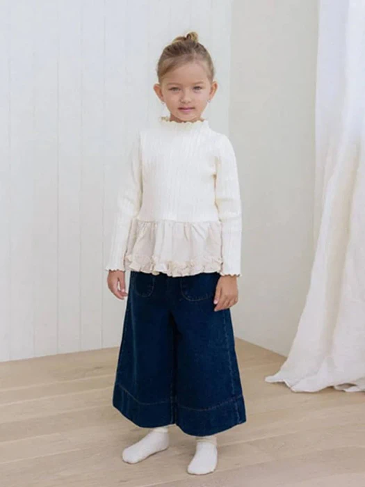Seven Brushed Denim Pants Seven Brushed Denim Pants by Azalea for Child - catalog view