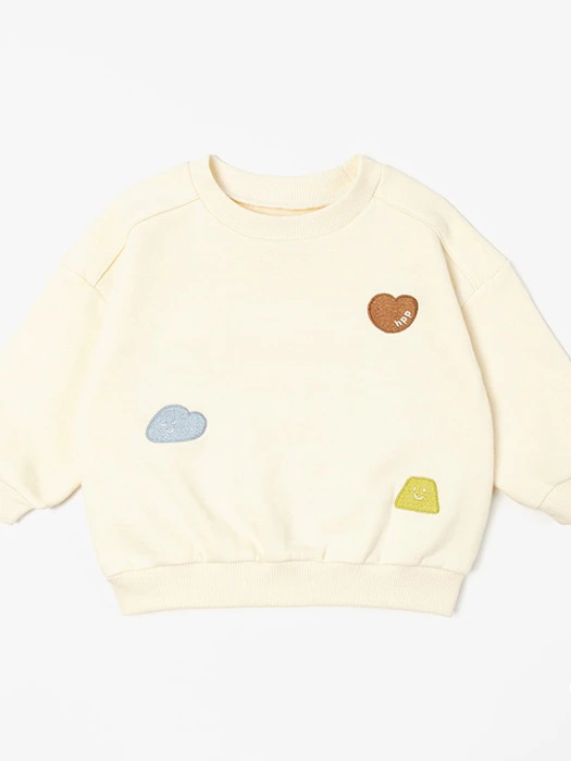 Pio Fleeced Baby Sweatshirt Pio Fleeced Baby Sweatshirt by Kids Clara for Baby - catalog view