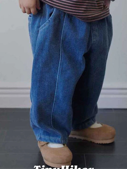 Cozy Loose Denim Pants Cozy Loose Denim Pants by Hiker for Child - catalog view