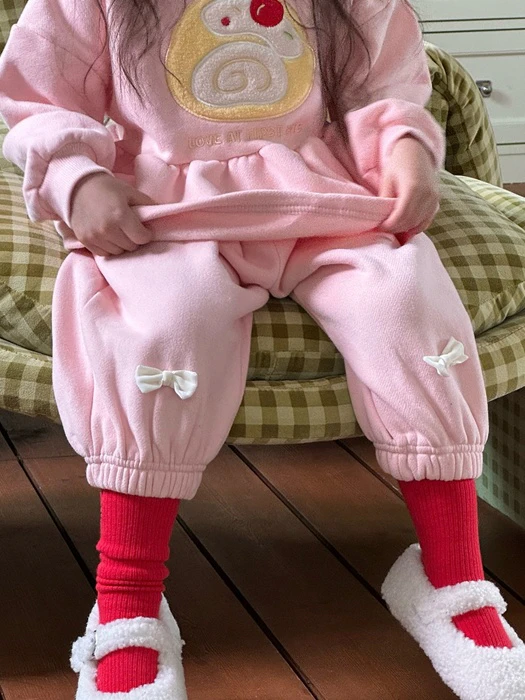 Petit Ribbon Jogger Pants Petit Ribbon Jogger Pants by Ninibello for Child - catalog view