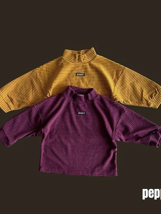 Bumblebee Striped Turtleneck Bumblebee Striped Turtleneck by Pepper for Child - catalog view