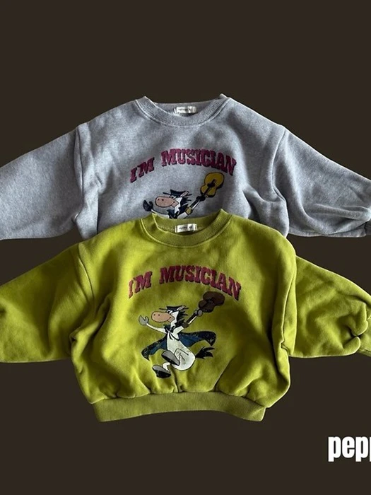 Musician Sweatshirt Musician Sweatshirt by Pepper for Child - catalog view