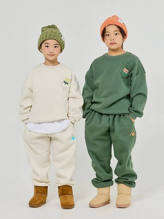 Outdoor Top & Bottom Set (Fleece) Outdoor Top & Bottom Set (Fleece) by Ggomenge for Child unisex - catalog view