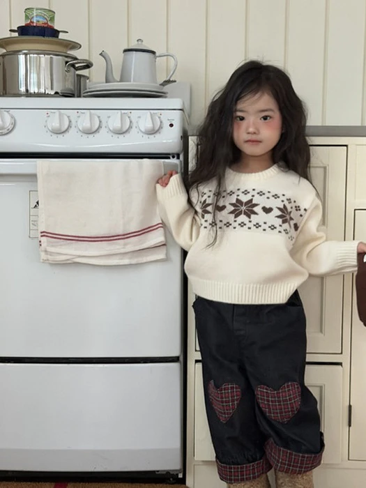 Nordic Flower Knit Nordic Flower Knit by Ninibello for Child - catalog view