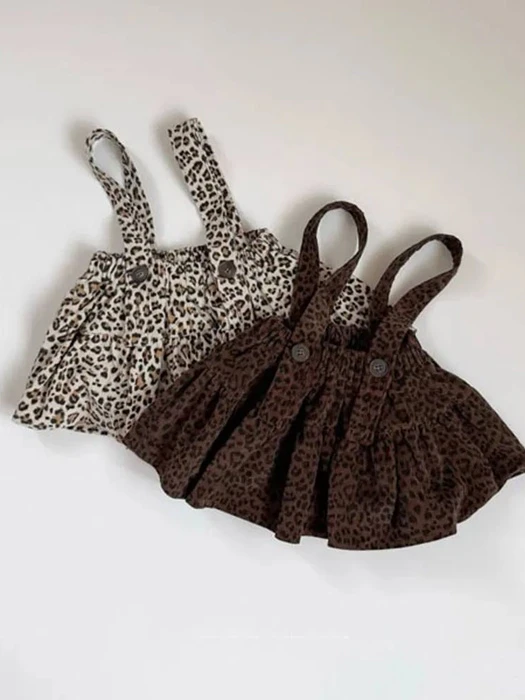 Leopard Cordu Tiered Skirt Leopard Cordu Tiered Skirt by Mimi Market for Baby - catalog view
