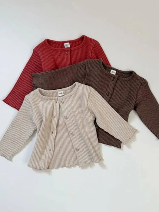 Ribbed Cardigan Ribbed Cardigan by Mimi Market for Baby - catalog view
