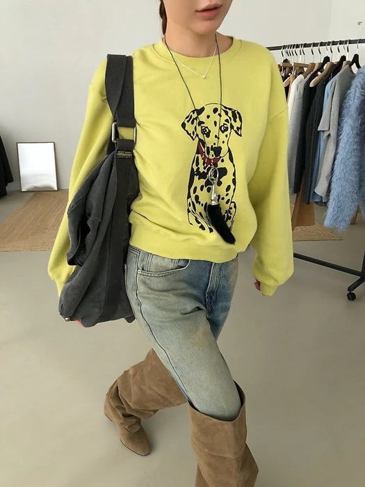 Dalmatian Sweatshirt Dalmatian Sweatshirt by Made for Women - catalog view