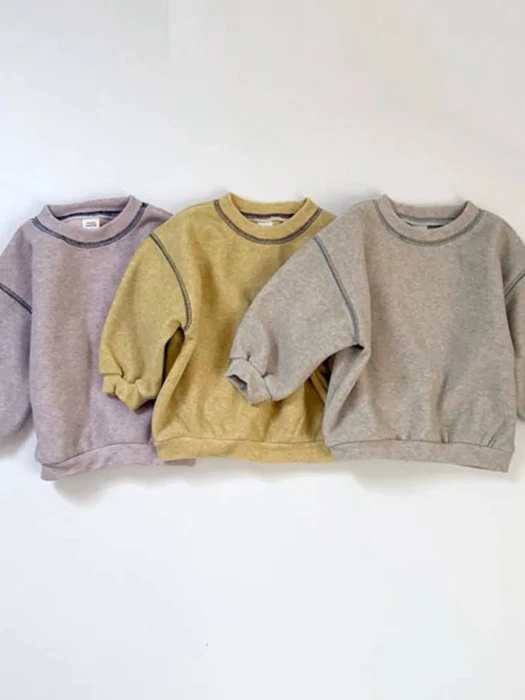 Mink Terry Sweatshirt Mink Terry Sweatshirt by Mimi Market for Baby - catalog view