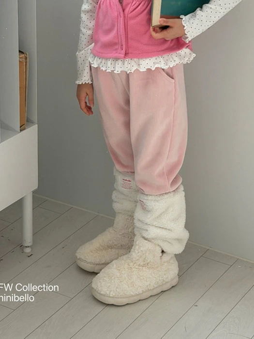 Cozy Velour Pants Cozy Velour Pants by Ninibello for Baby - catalog view