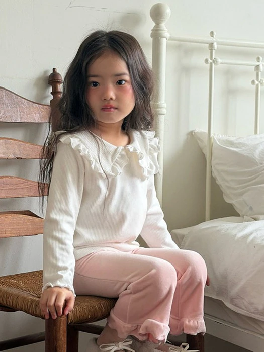 Mariel Collar Tee Mariel Collar Tee by Ninibello for Baby - catalog view