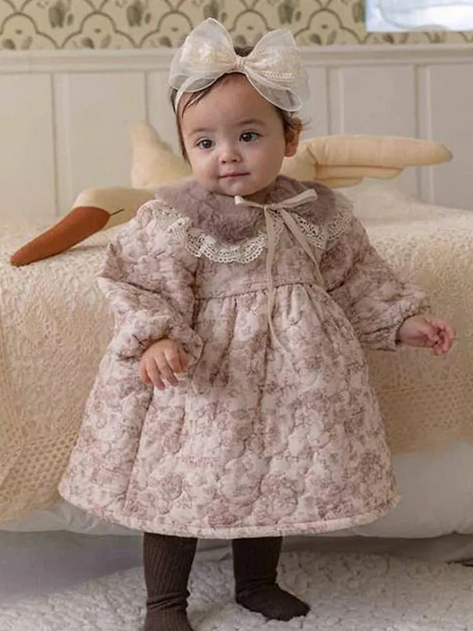 bebe Merry Lulu Padded Dress bebe Merry Lulu Padded Dress by Oren for Baby - catalog view