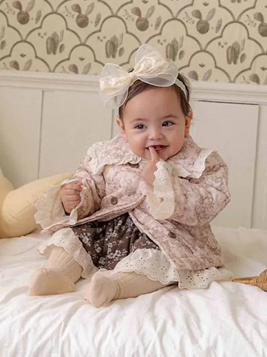 bebe Merry Lulu Padded Jacket bebe Merry Lulu Padded Jacket by Oren for Baby - catalog view