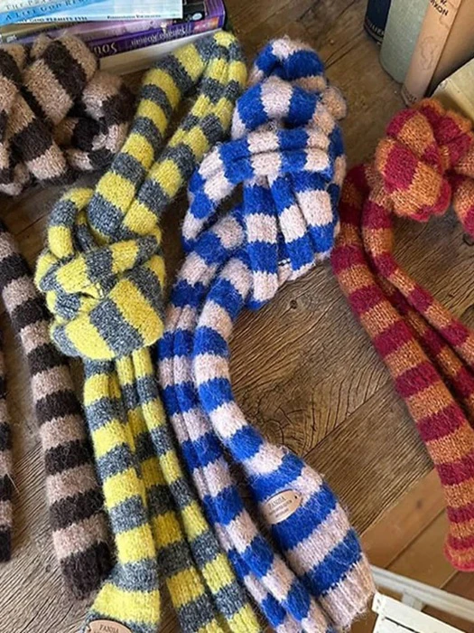 Ambre Striped Muffler Ambre Striped Muffler by Oren for Child - catalog view