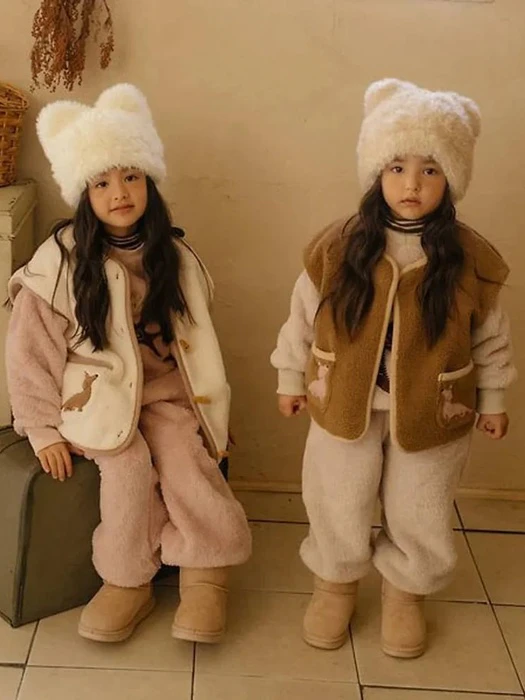 Cat Fake Fur Beanie Cat Fake Fur Beanie by Oren for Child - catalog view