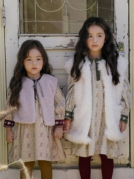 Shirley Fleece Fur Vest by Oren for Child - catalog view