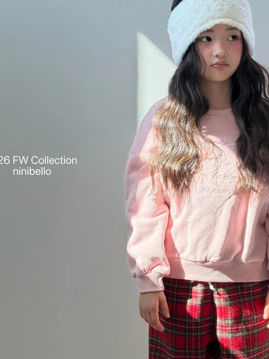 Lovely Crop Sweatshirt Lovely Crop Sweatshirt by Ninibello for Child - catalog view
