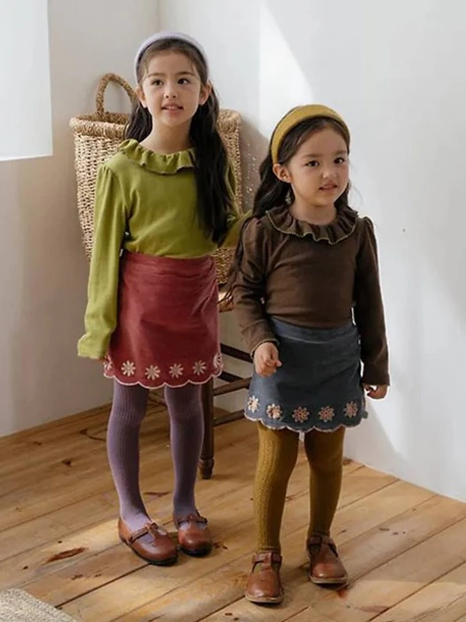 Bella Embroidery Culotte Pants Bella Embroidery Culotte Pants by Oren for Child - catalog view