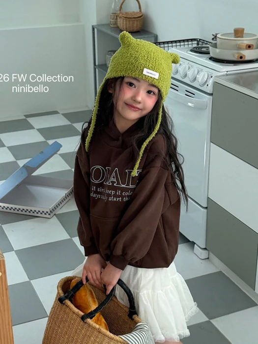 Cobalt Hoodie Tee Cobalt Hoodie Tee by Ninibello for Child - catalog view