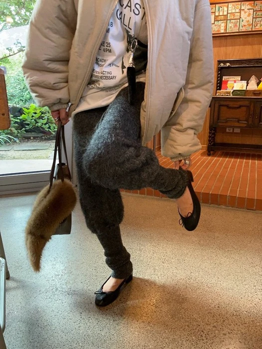 Latte Knit Pants Latte Knit Pants by Made for Women - catalog view