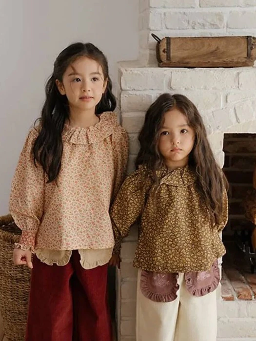 Rivka Frill Blouse by Oren for Child - catalog view