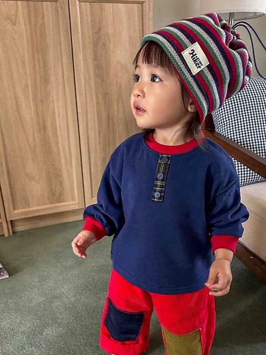 Tom Sawyer Henley Tee Tom Sawyer Henley Tee by Hiker for Child - catalog view