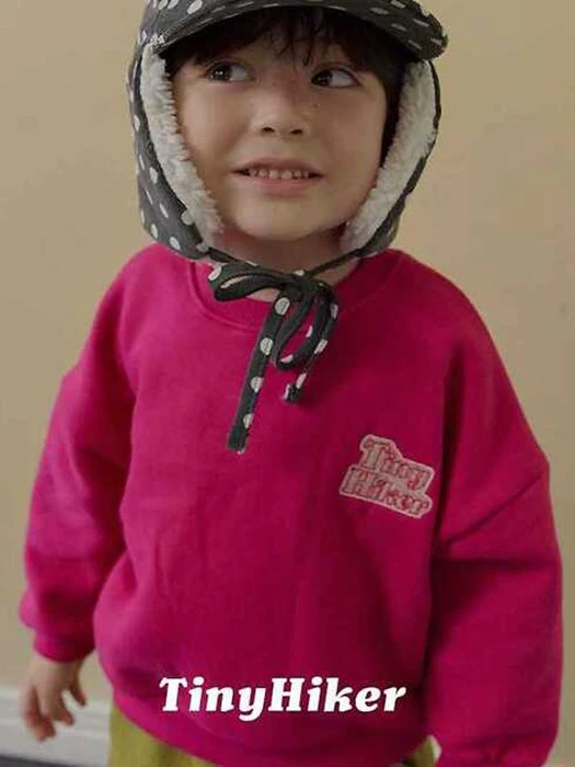 Tiny Embroidery Sweatshirt Tiny Embroidery Sweatshirt by Hiker for Child - catalog view