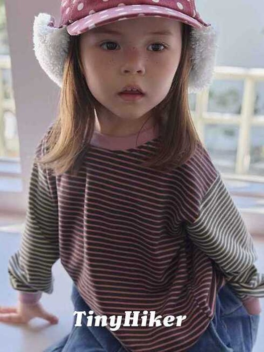 Mago Stripe Tee Mago Stripe Tee by Hiker for Child - catalog view