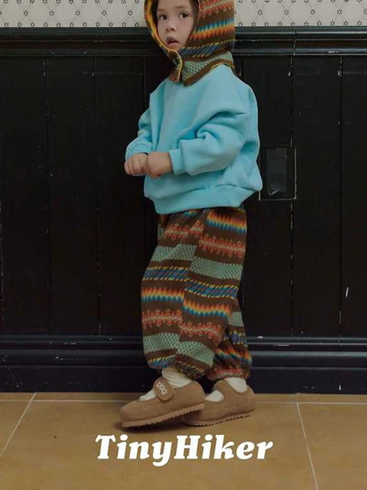 Nordic Pattern Jogger Pants Nordic Pattern Jogger Pants by Hiker for Child - catalog view