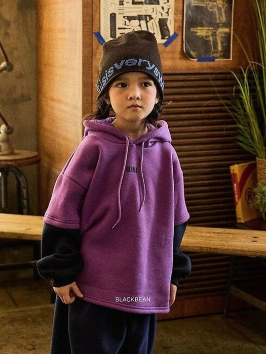 Soft Hooded Tee Soft Hooded Tee by Black Bean for Child - catalog view