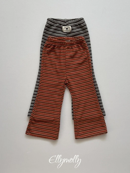 Latte Striped Bootcut Pants Latte Striped Bootcut Pants by Ellymolly for Child - catalog view