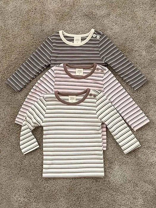 Ttotto Striped Tee Ttotto Striped Tee by Bebe Holic for Baby - catalog view
