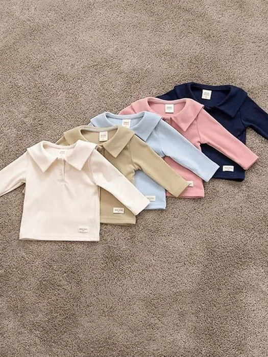 Wint Collar Tee Wint Collar Tee by Bebe Holic for Baby - catalog view
