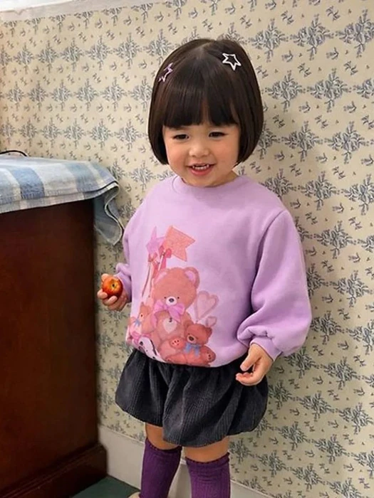 Teddy Bear Sweatshirt Teddy Bear Sweatshirt by Dot for Child - catalog view