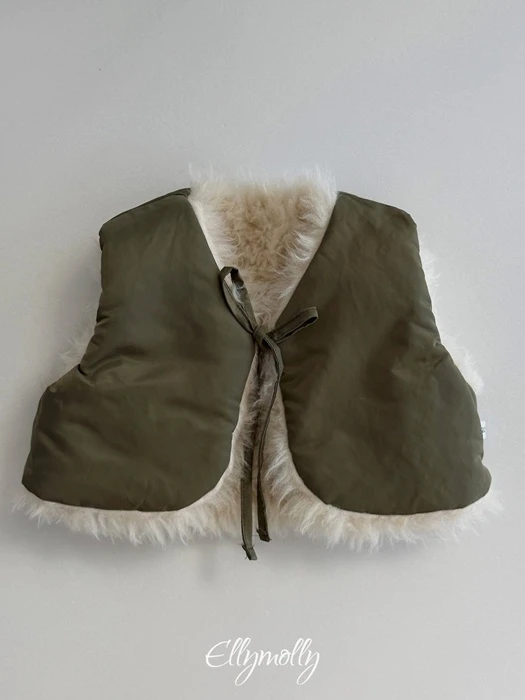 Puffy Reversible Vest by Ellymolly for Child - catalog view