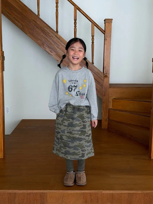 Camo Long Skirt Camo Long Skirt by Cantucci Studio for Child - catalog view