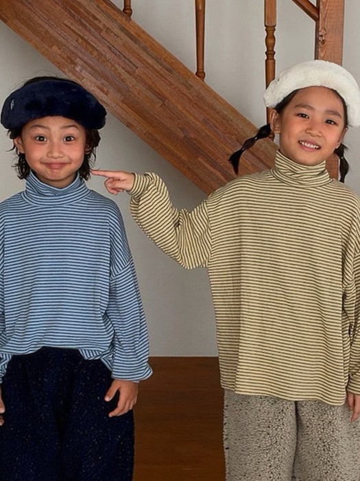 Papillon Mock Neck Tee Papillon Mock Neck Tee by Cantucci Studio for Child - catalog view