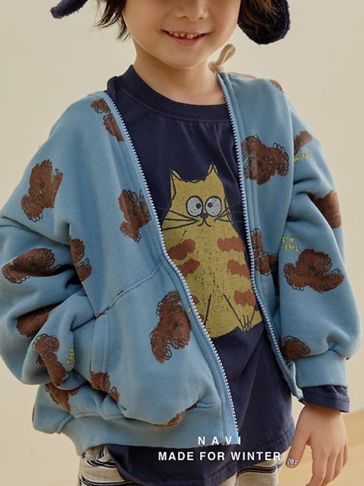 Poochi Hooded Zip-up Poochi Hooded Zip-up by Navi for Child - catalog view