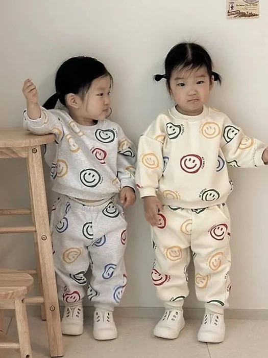 Be Happy Top & Bottom Set by Moran for Child - catalog view