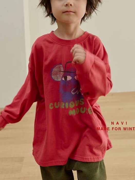Mouse Long Tee Mouse Long Tee by Navi for Child - catalog view